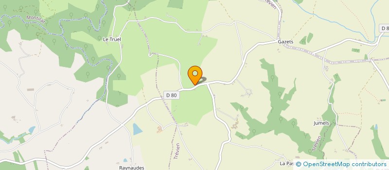 localisation de l'entreprise MADAME ANDREA GALDI  SAINTE-GEMME