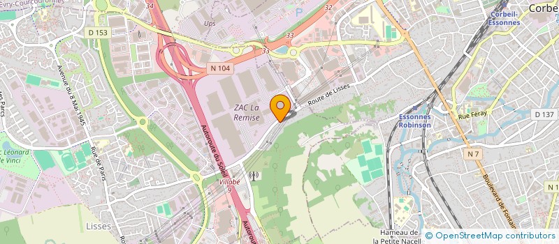 localisation de l'entreprise MADAME ANDREA GAMEZ LORA  LISSES