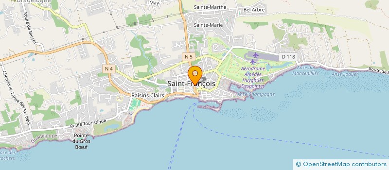 localisation de l'entreprise MADAME ANDREA GARCIA-ARISTY  SAINT-FRANCOIS
