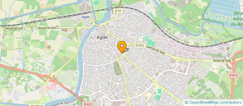 localisation de l'entreprise MADAME ANDREA GARNHAM à AGDE