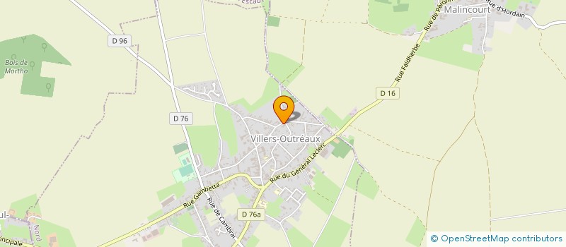 localisation de l'entreprise MADAME ANDREA GIBOT  VILLERS-OUTREAUX