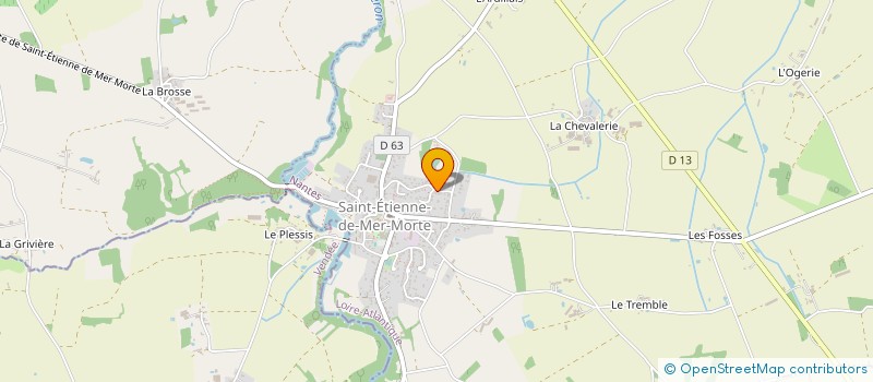 localisation de l'entreprise MADAME ANDREA GOHAUD  SAINT-ETIENNE-DE-MER-MORTE