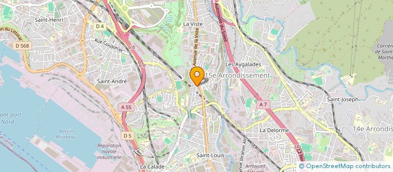 localisation de l'entreprise MADAME ANDREA HERNANDEZ à MARSEILLE