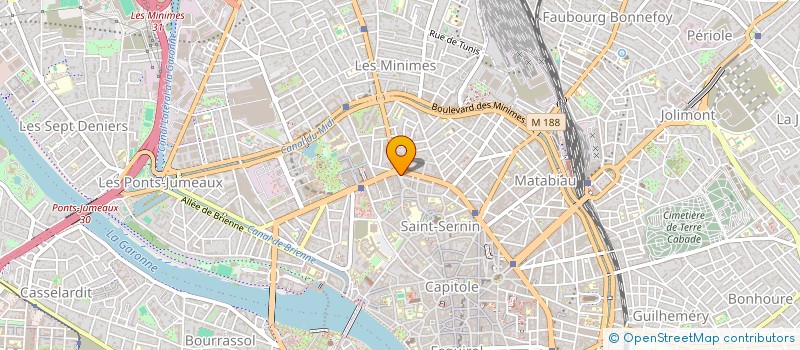 localisation de l'entreprise MADAME ANDREA HUPIN à TOULOUSE