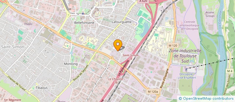 localisation de l'entreprise MADAME ANDREA JARDI à TOULOUSE