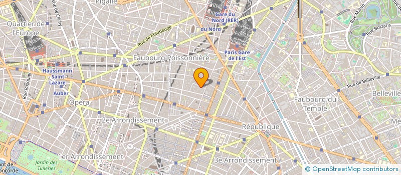 localisation de l'entreprise MADAME ANDREA JOURDAIN  PARIS