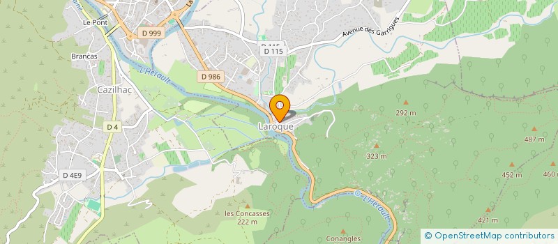 localisation de l'entreprise MADAME ANDREA KISS  LAROQUE