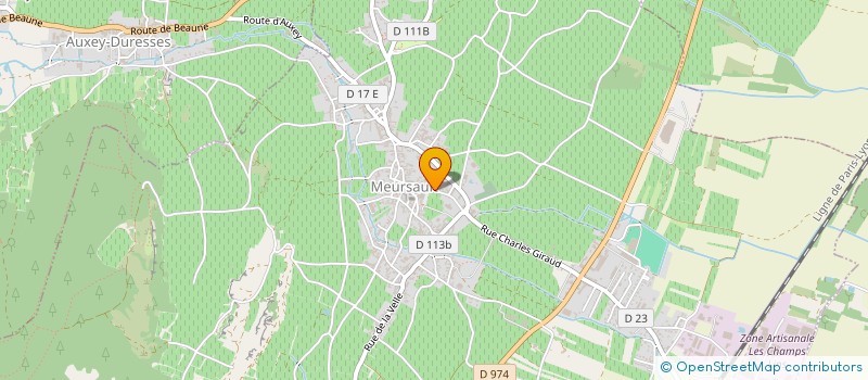 localisation de l'entreprise MADAME ANDREA KNOTH  MEURSAULT