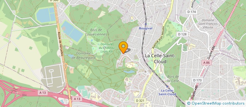 localisation de l'entreprise MADAME ANDREA KOTHER  LA CELLE-SAINT-CLOUD