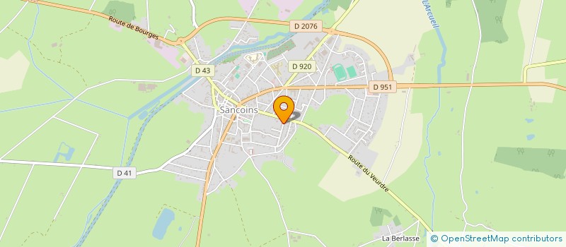 localisation de l'entreprise MADAME ANDREA LABOMBARDA à SANCOINS
