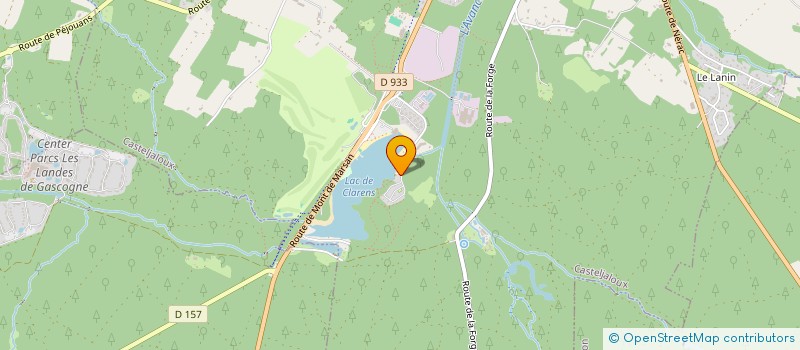 localisation de l'entreprise MADAME ANDREA LABONNE  CASTELJALOUX