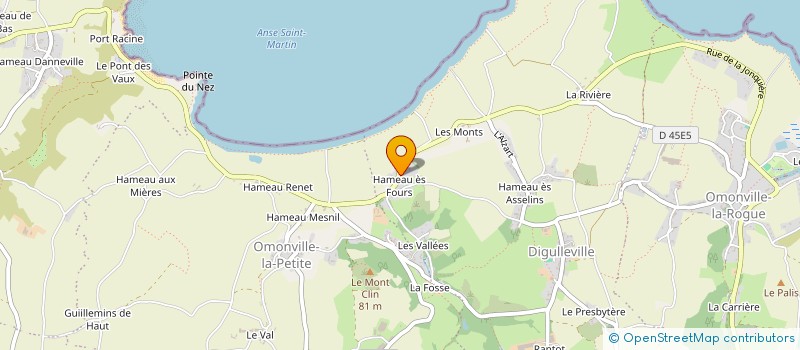 localisation de l'entreprise MADAME ANDREA LADVENU  LA HAGUE