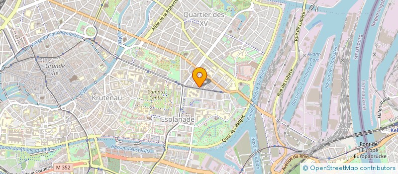 localisation de l'entreprise MADAME ANDREA LAME à STRASBOURG