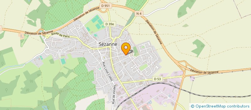 localisation de l'entreprise MADAME ANDREA LANCIEN  SEZANNE