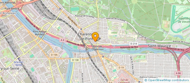 localisation de l'entreprise MADAME ANDREA LANGUIN  CHARENTON-LE-PONT