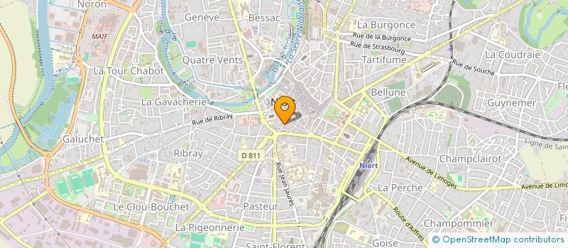 localisation de l'entreprise MADAME ANDREA LARELLE à NIORT