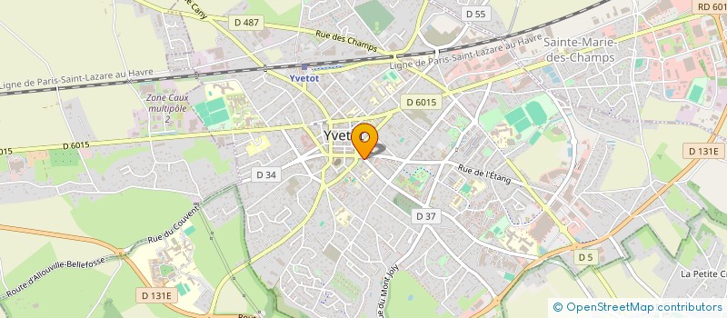 localisation de l'entreprise MADAME ANDREA LEGER à YVETOT