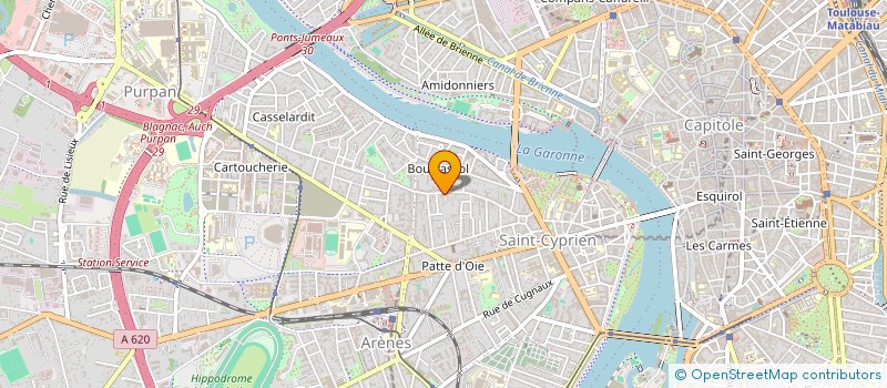 localisation de l'entreprise MADAME ANDREA LORDET à TOULOUSE