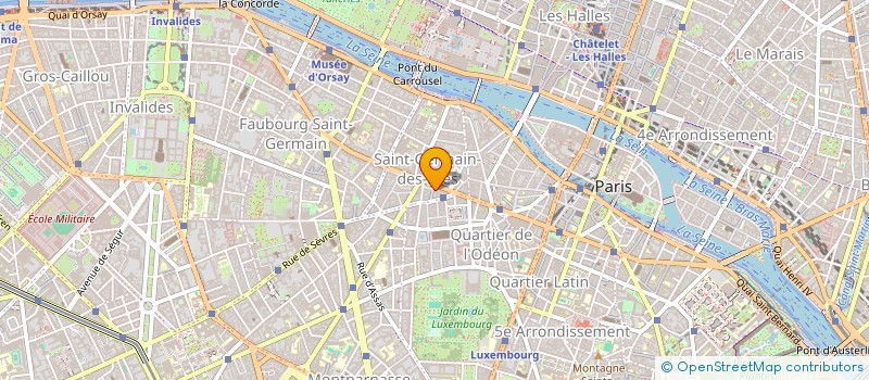 localisation de l'entreprise MADAME ANDREA LOUISE SUNDERLAND  PARIS