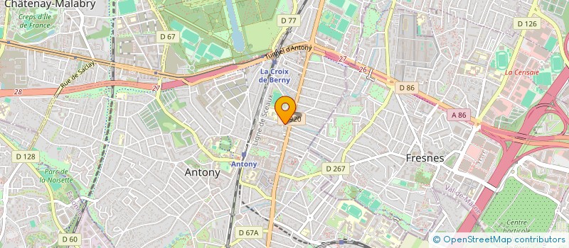 localisation de l'entreprise MADAME ANDREA MARCANO FANI à ANTONY