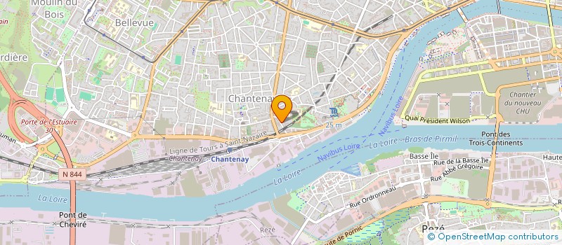 localisation de l'entreprise MADAME ANDREA MARTOS à NANTES