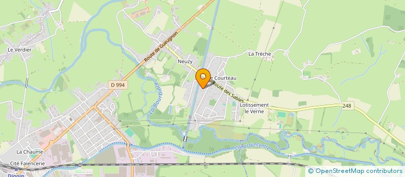 localisation de l'entreprise MADAME ANDREA MASCARELL  GUEUGNON