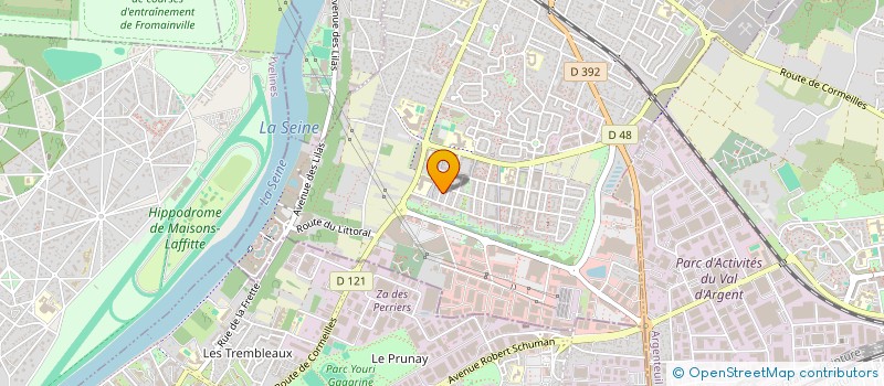 localisation de l'entreprise MADAME ANDREA MBEMBA  CORMEILLES-EN-PARISIS