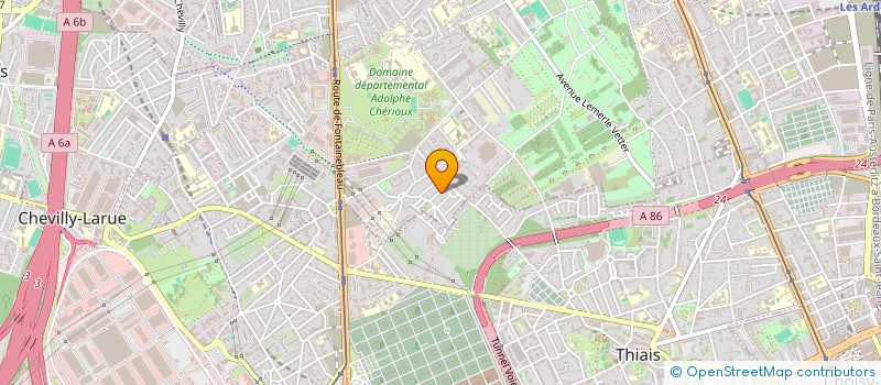 localisation de l'entreprise MADAME ANDREA MIRANDA MARTINS  VITRY-SUR-SEINE