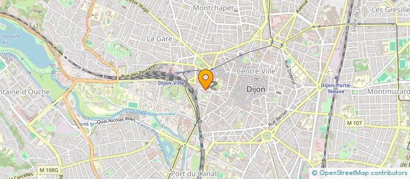 localisation de l'entreprise MADAME ANDREA MONNIOT à DIJON