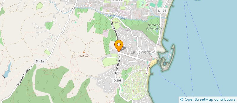 localisation de l'entreprise MADAME ANDREA MONTANARD  BORMES-LES-MIMOSAS