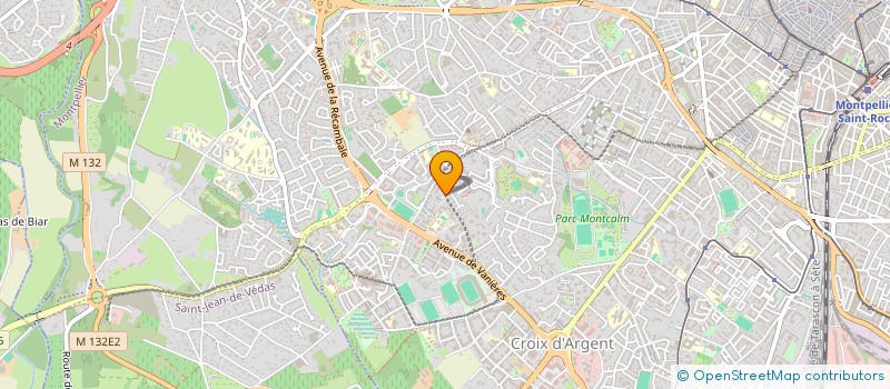 localisation de l'entreprise MADAME ANDREA MOREIRA à MONTPELLIER