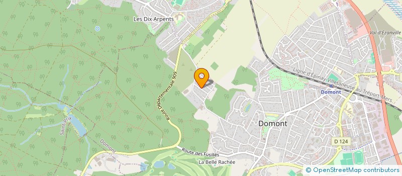 localisation de l'entreprise MADAME ANDREA MPOY  DOMONT