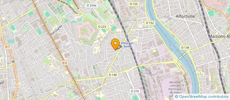 localisation de l'entreprise MADAME ANDREA NIETO PRADA  VITRY-SUR-SEINE