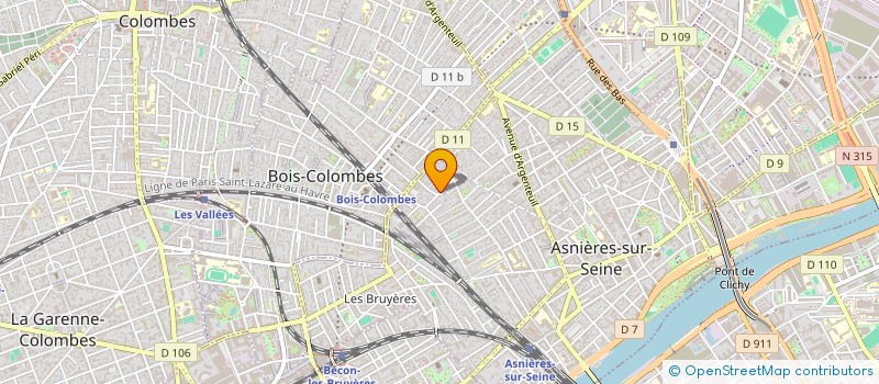 localisation de l'entreprise MADAME ANDREA PALACIO à ASNIERES-SUR-SEINE
