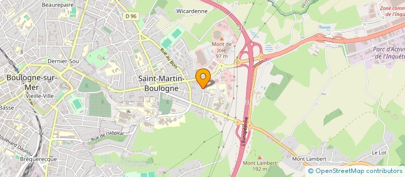 localisation de l'entreprise MADAME ANDREA PALOMINOS ZAMORA à BOULOGNE-SUR-MER