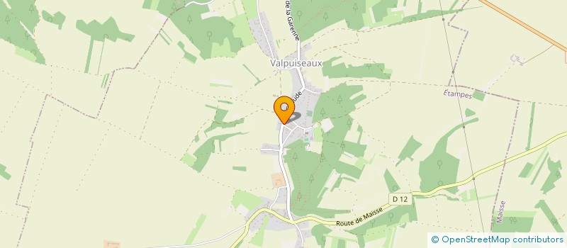 localisation de l'entreprise MADAME ANDREA PETITJEAN  VALPUISEAUX
