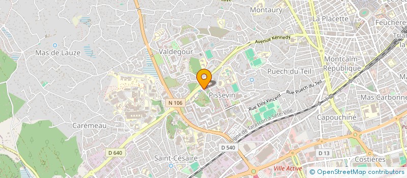 localisation de l'entreprise MADAME ANDREA PORVIE à NIMES
