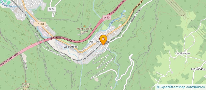 localisation de l'entreprise MADAME ANDREA RODRIGUEZ  LES NEYROLLES