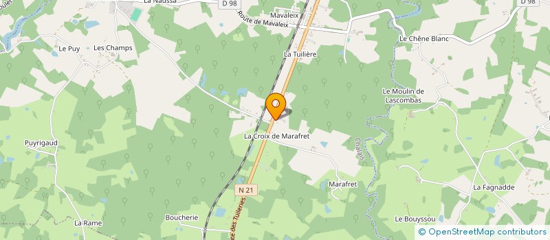 localisation de l'entreprise MADAME ANDREA ROYNON  SAINT-SULPICE-D'EXCIDEUIL