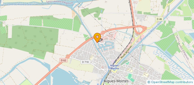 localisation de l'entreprise MADAME ANDREA SABATIER-ROCHAS  SAINT-LAURENT-D'AIGOUZE