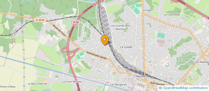 localisation de l'entreprise MADAME ANDREA SAMPAIO  VIERZON