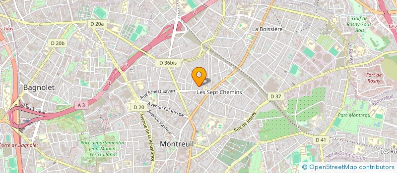 localisation de l'entreprise MADAME ANDREA SCHATT à MONTREUIL