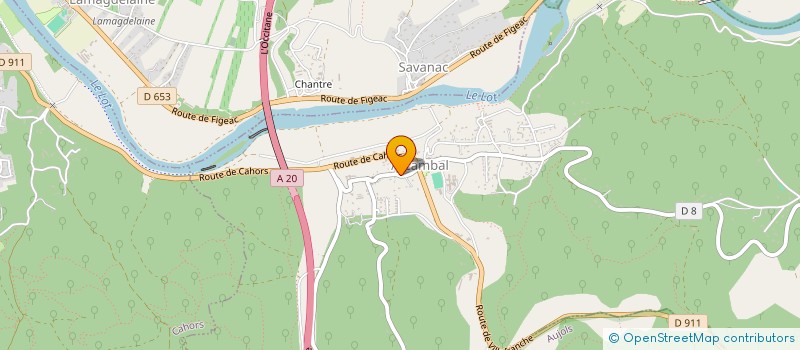 localisation de l'entreprise MADAME ANDREA SCHMIDT  ARCAMBAL