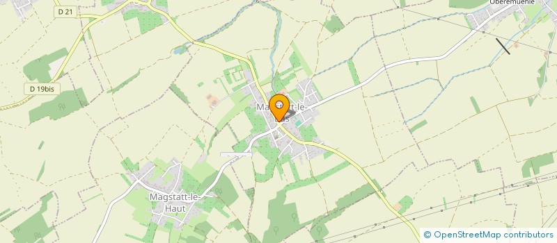 localisation de l'entreprise MADAME ANDREA SCHMITZ  MAGSTATT-LE-BAS