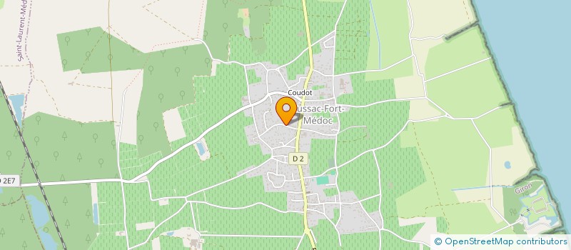 localisation de l'entreprise MADAME ANDREA SCHOENMAKERS  CUSSAC-FORT-MEDOC