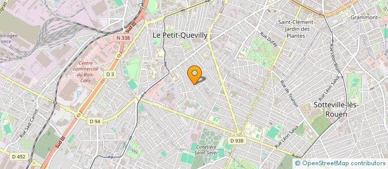 localisation de l'entreprise MADAME ANDREA SECEROSKI à LE PETIT-QUEVILLY