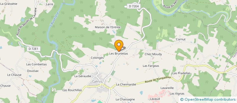 localisation de l'entreprise MADAME ANDREA SEGUY  GENIS