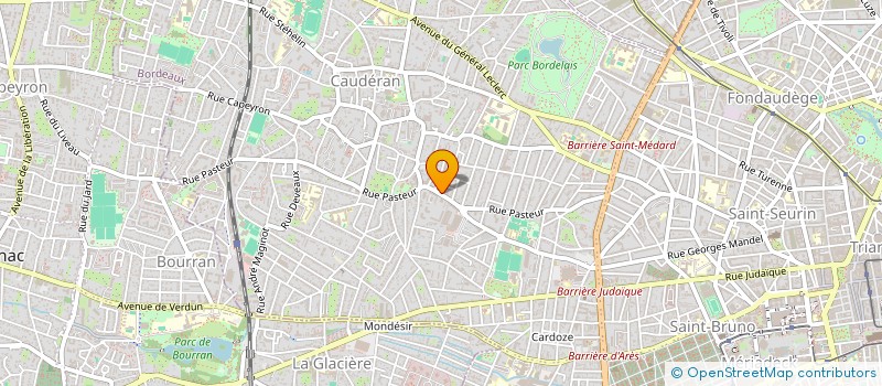 localisation de l'entreprise MADAME ANDREA SILVIA LIPRETI JALABE  BORDEAUX