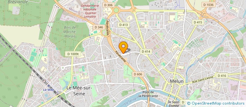 localisation de l'entreprise MADAME ANDREA SOREL  MELUN