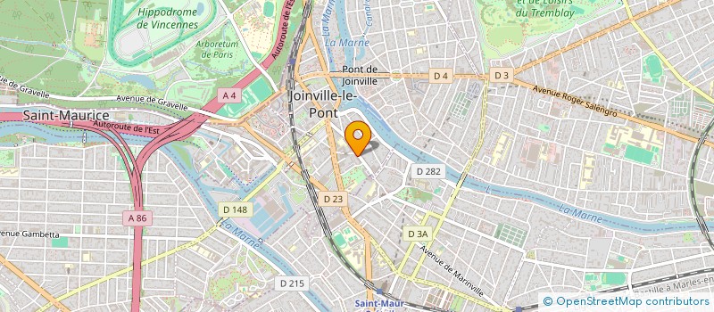 localisation de l'entreprise MADAME ANDREA STEFANOVIC  JOINVILLE-LE-PONT